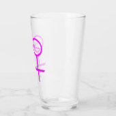 Lesbische Liebhaber Personalisiert Glas (Links)
