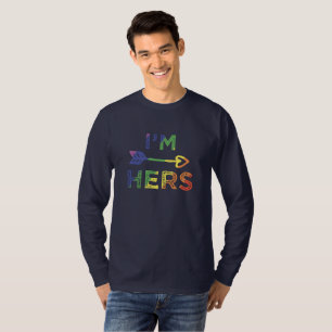 Lesbische Paare, die ich bin, machen LGBT Pride T-Shirt