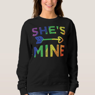 Lesbische Paare, die ich zum LGBT-Stolz führe Sweatshirt
