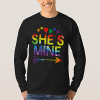 Lesbische Paare, die ich zum LGBT-Stolz führe