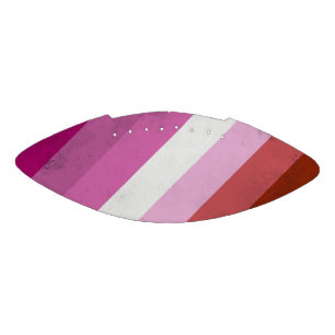 Lesbische Pinke Flagge Football