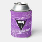 Lesbische Pride Paint (Labrys) Dosenkühler (Kanne Rückseite)