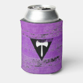 Lesbische Pride Paint (Labrys) Dosenkühler (Kanne Rückseite)