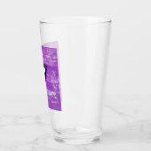 Lesbische Pride Paint (Labrys) Glas (Links)