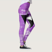 Lesbische Pride Paint (Labrys) Leggings (Rechts)