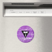 Lesbische Pride Paint (Labrys) Magnet (In Situ (Geschirrspüler))