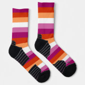 Lesbische Pride Socks Socken (Rechts)