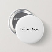 Lesbische Raserei Button (Vorne & Hinten)