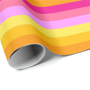 Lesbische Regenbogenflagge (Morgendämmerung) Geschenkpapier