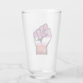 Lesbische Resistenz Glas (Rückseite)