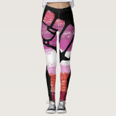 Lesbische Resistenz Leggings (Vorderseite)