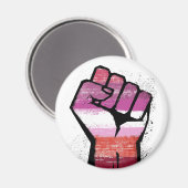 Lesbische Resistenz Magnet (Vorderseite/Rückseite)