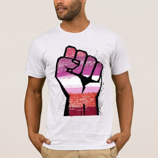 Lesbische Resistenz T-Shirt (Vorderseite)
