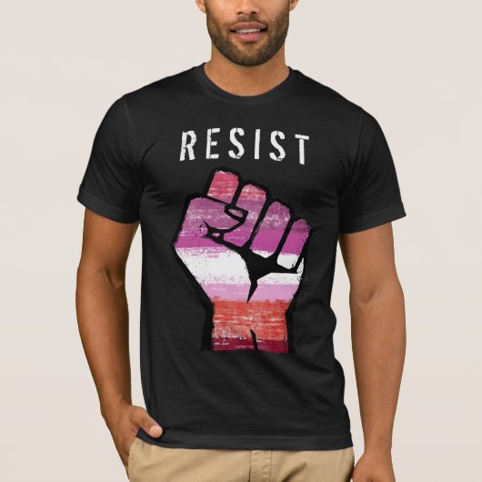 Lesbische Resistenz T-Shirt (Vorderseite)