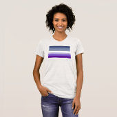 Lesbische Stolperflagge (Butch) T-Shirt (Vorne ganz)