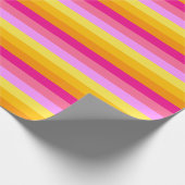 Lesbische Stolperflagge (Morgengrauen) Geschenkpapier (Ecke)