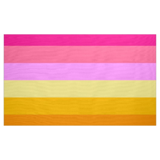 Lesbische Stolperflagge (Morgengrauen) Stoff (Yard (91,4 cm))