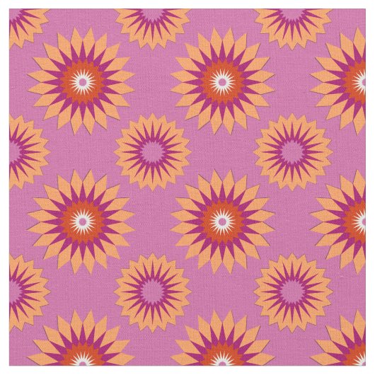Lesbische Stolzfarben /rosa Blume Muster Stoff (Nahaufnahme)