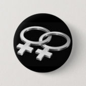 Lesbische Symbole Button (Vorderseite)