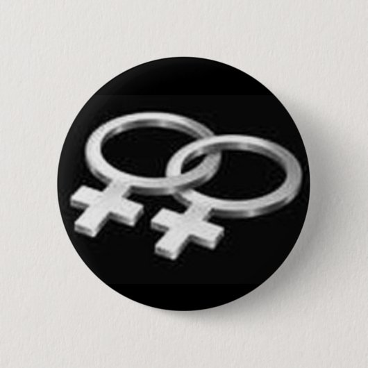 Lesbische Symbole Button (Vorderseite)