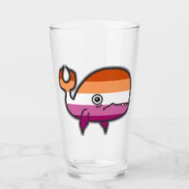 Lesbischer ängstlicher, aber stolzer Whale Tumbler