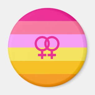 Lesbischer Dawn Pride WLW Magnet