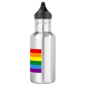 Lesbischer Doppel-Venus-Regenbogen-Pride Edelstahlflasche (Rechts)
