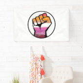 Lesbischer Fistzirkel Banner (Insitu)