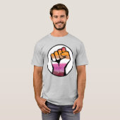 Lesbischer Fistzirkel T-Shirt (Vorne ganz)
