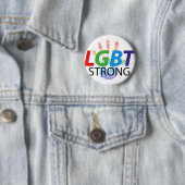 Lesbischer Gay BiSexual Transgender LGBT Pride Button (Beispiel)
