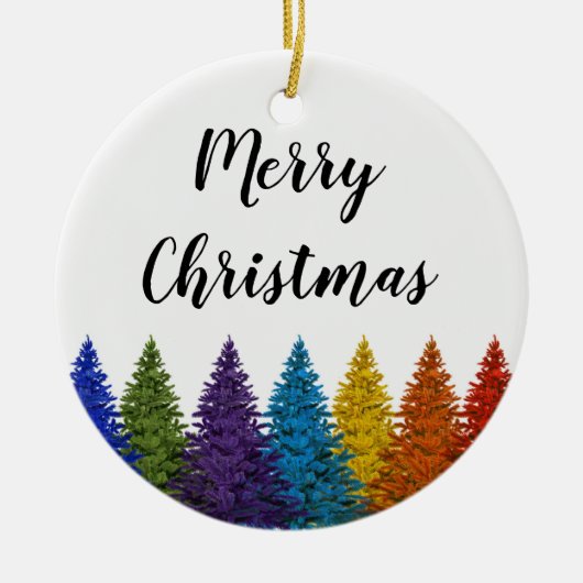 Lesbischer Gay Keramik Ornament (Vorne)