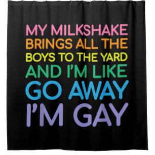 Lesbischer Gay Pride Rainbow Duschvorhang