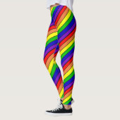 Lesbischer LGBT Pride Rainbow Leggings (Links)