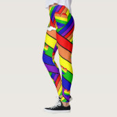 Lesbischer LGBT Pride Rainbow Leggings (Links)