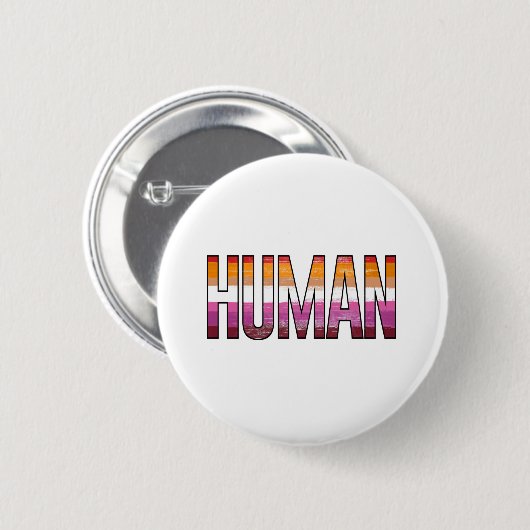 Lesbischer Mensch Button (Vorne & Hinten)