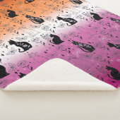 Lesbischer Pride Black Cat - Mystische Hexerei Sherpadecke (3/4)