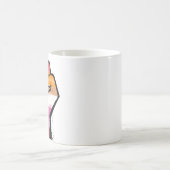 Lesbischer Pride Fist T - Shirt Kaffeetasse (Mittel)