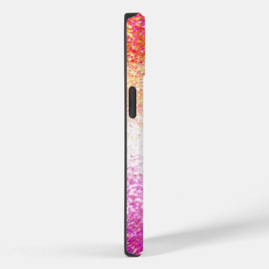Lesbischer Pride Pink Glitzer Gradient Sparkle Case-Mate iPhone Hülle (Rückseite / Rechts)