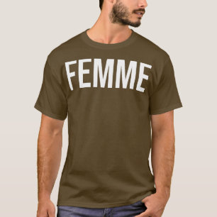 Lesbischer schwuler Stolz Femme Butch T-Shirt