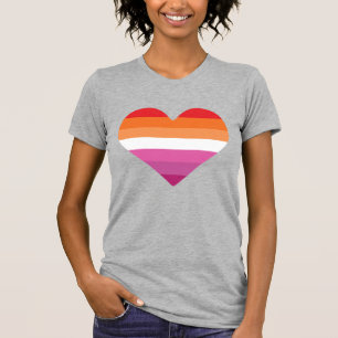 Lesbischer Sonnenuntergang T-Shirt
