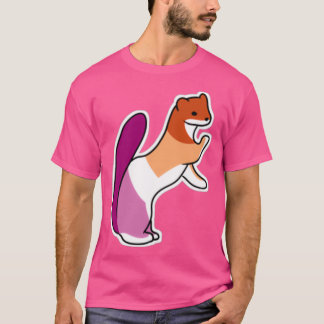 Lesbischer Stoat T-Shirt