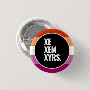 Lesbischer Stolz Button
