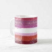 Lesbischer Stolz Kaffeetasse (Vorderseite Links)