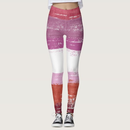 Lesbischer Stolz Leggings (Vorderseite)