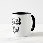 Lesbischer Stolz Level Up Tiger Pfoten Controller Tasse (VorderseiteRechts)