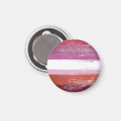 Lesbischer Stolz Magnet (Vorderseite/Rückseite)