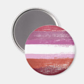 Lesbischer Stolz Magnet (Vorderseite/Rückseite)
