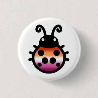 Lesbischer Stolz Marienkäfer Pin Abzeichen Button