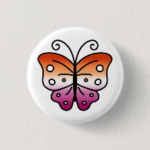Lesbischer Stolz Schmetterling Anstecknadel