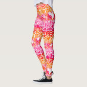Lesbischer Sunset Pride Squiggle Leggings (Links)